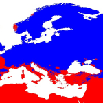 Anopheles sacharovi modeled distribution map